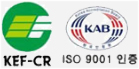 KEF-CR, ISO 9001 인증 로고